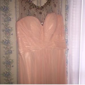 Long open back dress